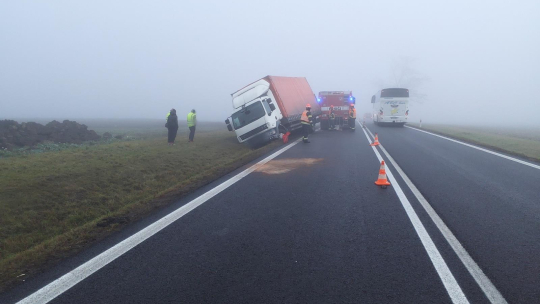 Dopravní nehoda tří aut skončila bez zranění