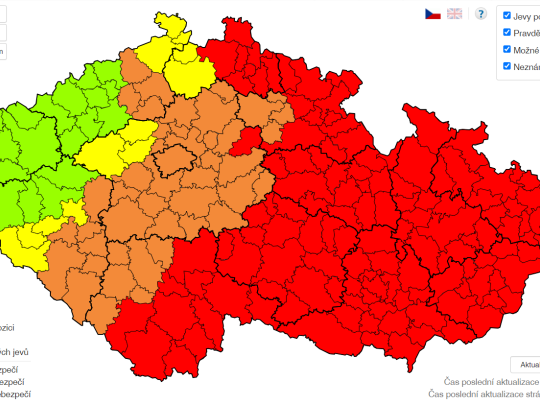 Českou republiku čekají extrémní srážky. Jak to bude s vinobraním?