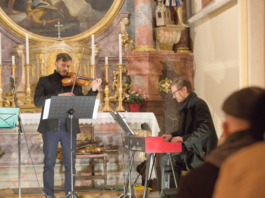 Charitativní adventní koncert v Popicích