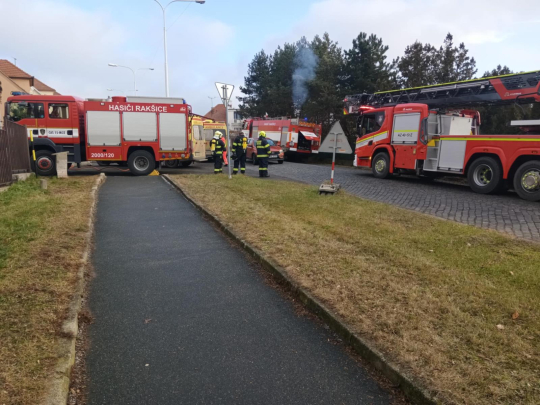 Hasiči v Krumlově zachránili dvě osoby a majetek za sedm milionů