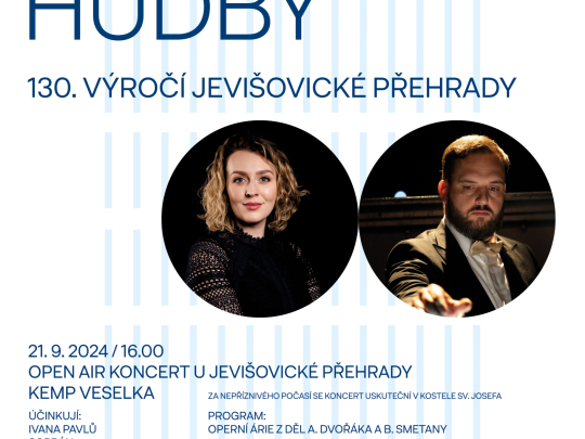 Jevišovická přehrada: Slavnostní a mimořádný koncert